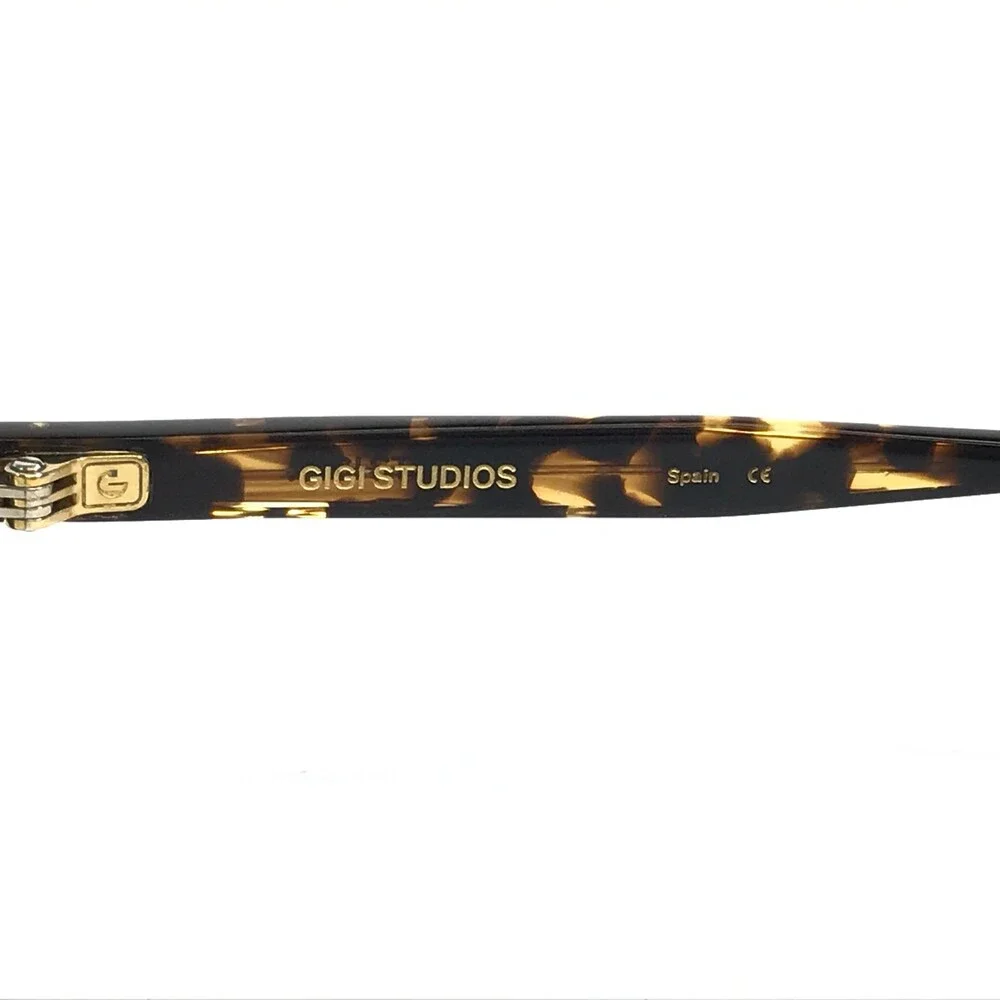 Gigi Studios Eyeglasses Frame ANGELICA 6970/2 Tortoise Square Full Rim 52-15-140